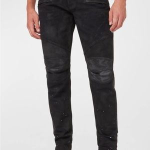 Hudson
Men's Blinder Biker V2 Skinny Jeans NWT